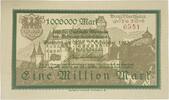 Deutschland, Deutsches Reich 1 Million Mark Notgeld Notgeldschein, Der Stadt Wertheim, Baden Württemberg -