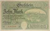 Deutschland Deutsches Reich 10 Mark Notgeld Notgeldschein, Gutschein, Annaberg / Amtshauptmannschaft -