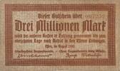 Deutschland, Deutsches Reich 3 Millionen Mark Gutschein Essen, Rheinland, Köln-Neuessener Bergwerksverein und Essener Bergwerksverein -
