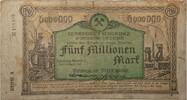 Deutschland, Deutsches Reich 5 Millionen Mark Notgeld, Notgeldschein, Duisburg-Meiderich, Rheinische Stahlwerke A.G. -