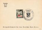 Deutschland Drittes Reich, Polen AK Postkarte Ansichtskarte, Ganzsache Kriegshilfswerk für das Deutsche Rote Kreuz, Krakau -