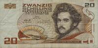 Österreich 20 Schilling Banknote -