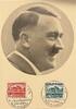 Drittes Reich, Deutschland Postkarte, Propaganda Saarbrücken, Adolf Hitler -