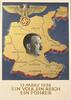 Drittes Reich, Deutschland Postkarte, Propaganda 13. März 1938, Ein Volk, ein Reich, ein Führer -