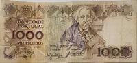 Portugal 1000 Escudos Banknote -