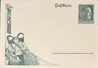 Drittes Reich, Deutschland Postkarte, Propaganda, Ganzsache -
