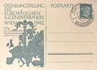 Drittes Reich, Deutschland Postkarte, Propaganda, Ganzsache Stempel: Stuttgart, 5. Tag des Grossdeutschen Briefmarkenhandels -