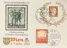 Drittes Reich, Deutschland Postkarte, Ganzsache Wien, Reichsbundestag der Philatelisten -