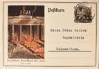 Drittes Reich, Deutschland Postkarte, Propaganda, Ganzsache Braunschweig -