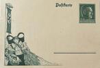 Drittes Reich, Deutschland Postkarte, Ganzsache -