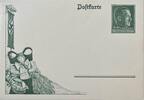 Drittes Reich, Deutschland Postkarte, Ganzsache -