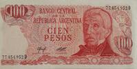 Argentinien 100 Pesos Banknote -