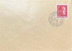 Drittes Reich, Deutschland Briefumschlag mit Briefmarke Stempel: Nürnberg, Die Stadt der Reichspartei -