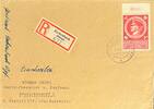 Drittes Reich, Deutschland Briefumschlag mit Briefmarke Eschenbach -