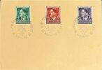 Drittes Reich, Deutschland Briefumschlag mit Briefmarke Krakau, Geburtstag des Führers -