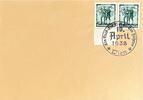 Drittes Reich, Deutschland Briefumschlag mit Briefmarke Wien -