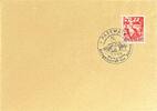 Drittes Reich, Deutschland Briefumschlag mit Briefmarke Pasewalk -