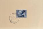 Drittes Reich, Deutschland Postkarte mit Briefmarke Berlin -