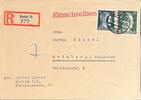 Drittes Reich, Deutschland Briefumschlag mit Briefmarke Berlin -