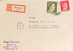Drittes Reich, Deutschland Briefumschlag mit Briefmarke München -