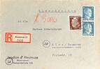 Drittes Reich, Deutschland Briefumschlag mit Briefmarke Hannover -