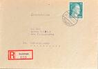 Drittes Reich, Deutschland Briefumschlag mit Briefmarke Eschwege -