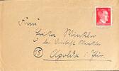 Drittes Reich, Deutschland Briefumschlag mit Briefmarke -
