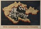 Drittes Reich, Deutschland Postkarte, Propaganda -