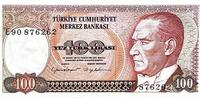 Türkei 100 Lira Banknote -
