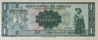 Paraguay 1 Guaranie Banknote -