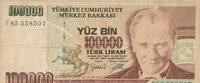 Türkei 100000 Lira -