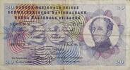 Schweiz 20 Franken 7.3.1973 Banknote III 9.54 £ Tax included +  5.21 £ shipping