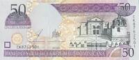 Dominikanische Republik 50 Pesos 2003 Banknote I 6.93 £ Tax included +  5.20 £ shipping