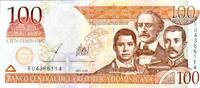 Dominikanische Republik 100 Pesos 2003 Banknote I 6.93 £ Tax included +  5.20 £ shipping