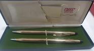 Ireland Stift Cross, 2x Kugelschreiber, Since 1848 , Walzgold 10 Kt -