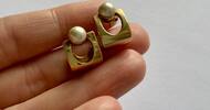 Ohrstecker mit Perlen von Pierre Lang PL Modeschmuck -