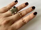 Silberfarbene Ring von Pierre Lang PL Modeschmuck -