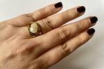 Goldfarbener Ring von Pierre Lang PL Modeschmuck -