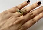 Goldfarbener Ring von Pierre Lang PL Modeschmuck -