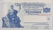 Argentinien 50 Centavos Banknote -