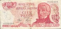 Argentinien 100 Pesos Banknote -
