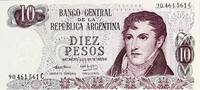 Argentinien 10 Pesos Banknote -