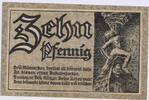 Deutschland 10 Pfennig Notgeldschein der Stadt Goslar 10 Pfennig Juni 1923 V -