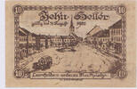 Deutschland 10 Heller Notgeld 10 Heller Leonfelden Banknote 1920 I- -