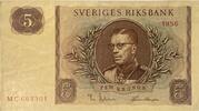 Sweden,Schweden 5 Kronor 1954 Banknote II+ 8.68 £ Tax included +  5.21 £ shipping
