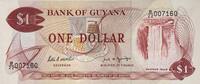 Guyana 1 Dollar Banknote -