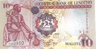 Lesotho 10 Maloti Banknote -