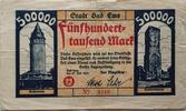 Deutschland Deutsches Reich 500000 Mark Notgeld der Stadt Bad Ems -