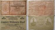 Deutschland Deutsches Reich 100 Mio., 1000 Mio. Mark 2* Notgeld der Stadt Frankfurt am Main -