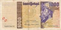Portugal 1000 Escudos Banknote Portugal 1000 Escudos -